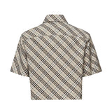 Camicia cropped Check 8101121 C1849 BURBERRY 