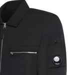 Overshirt in cotone e lino 20CMOS226A 110626G999 C.P. COMPANY 