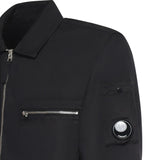 Overshirt in cotone e lino 20CMOS226A 110626G999 C.P. COMPANY 