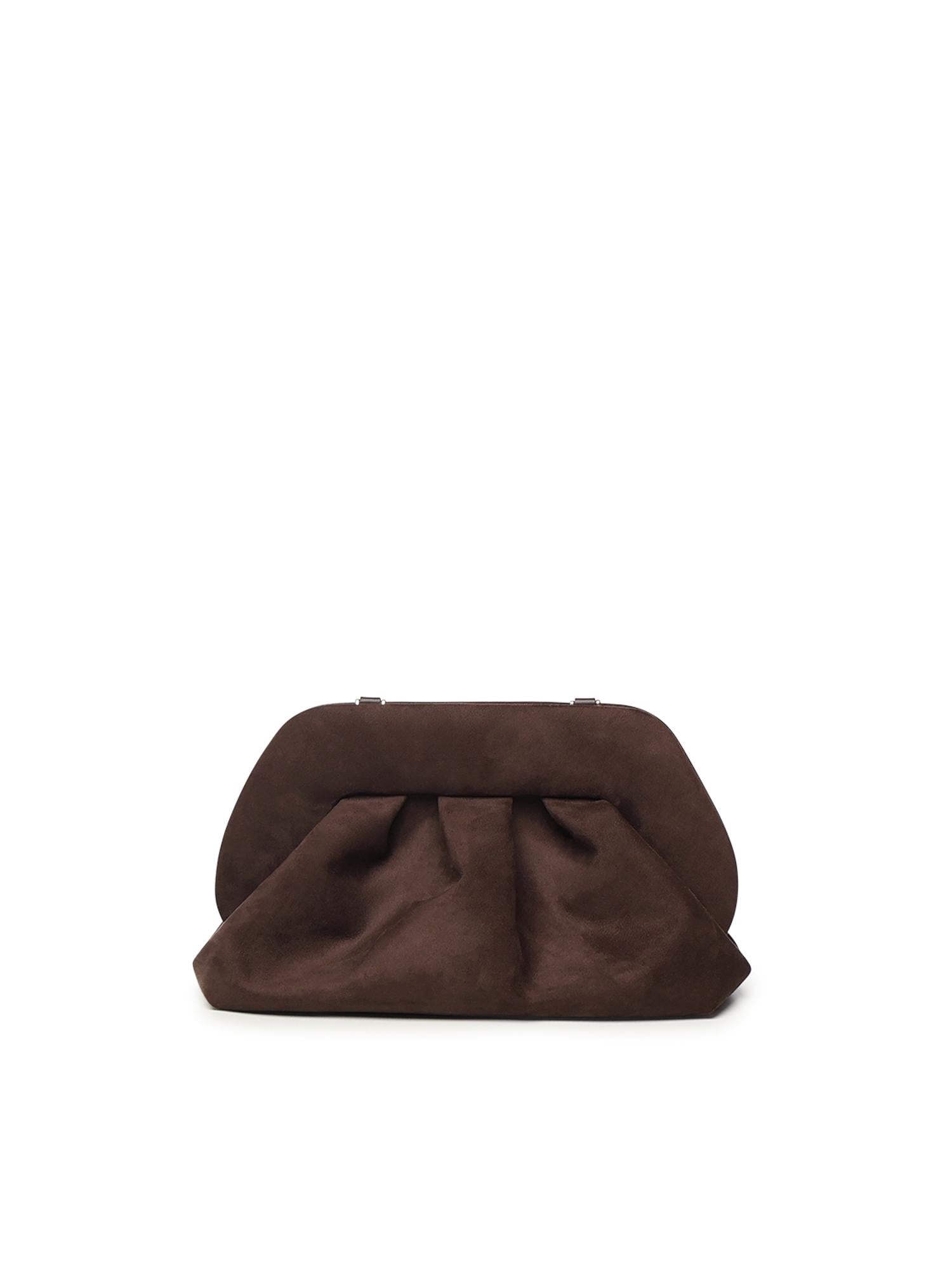 Clutch Tia suede TMFW25TSUE109 EBONY THEMOIRè 