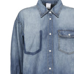 Camicia jeans maniche a tre quarti 104629 A2DTPJO PINKO 