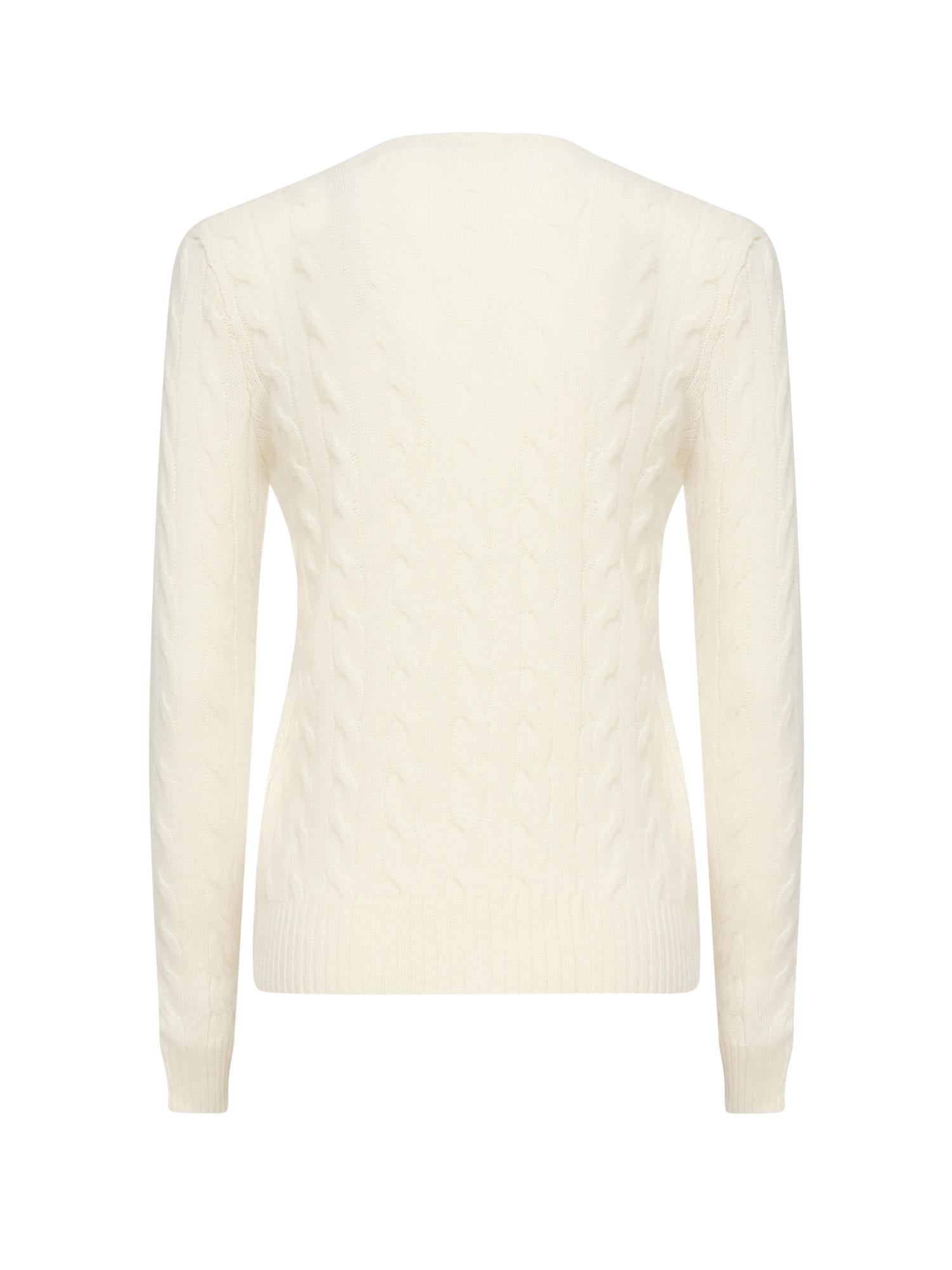 Pullover a trecce Julianna 211971865 001 POLO RALPH LAUREN 