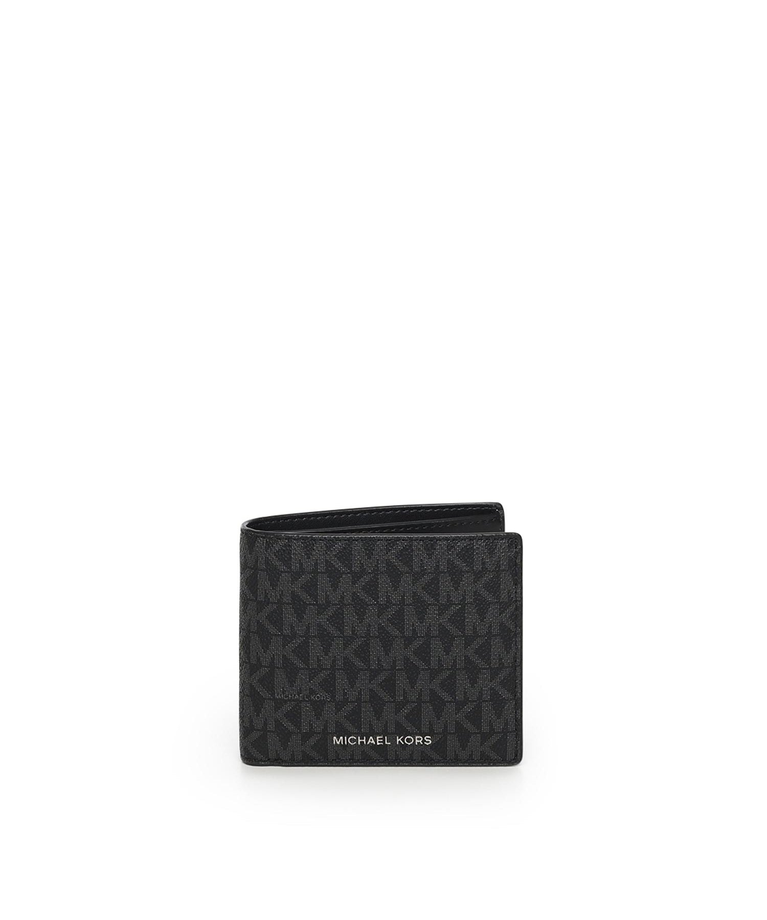 Portafoglio Greyson con logo 39F9LGYF5P 001 MICHAEL MICHAEL KORS 