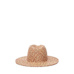 Fedora in paglia con logo FDR036067PS25 STR-9P-MICSRBBEIGE RED RUSLAN BAGINSKIY 