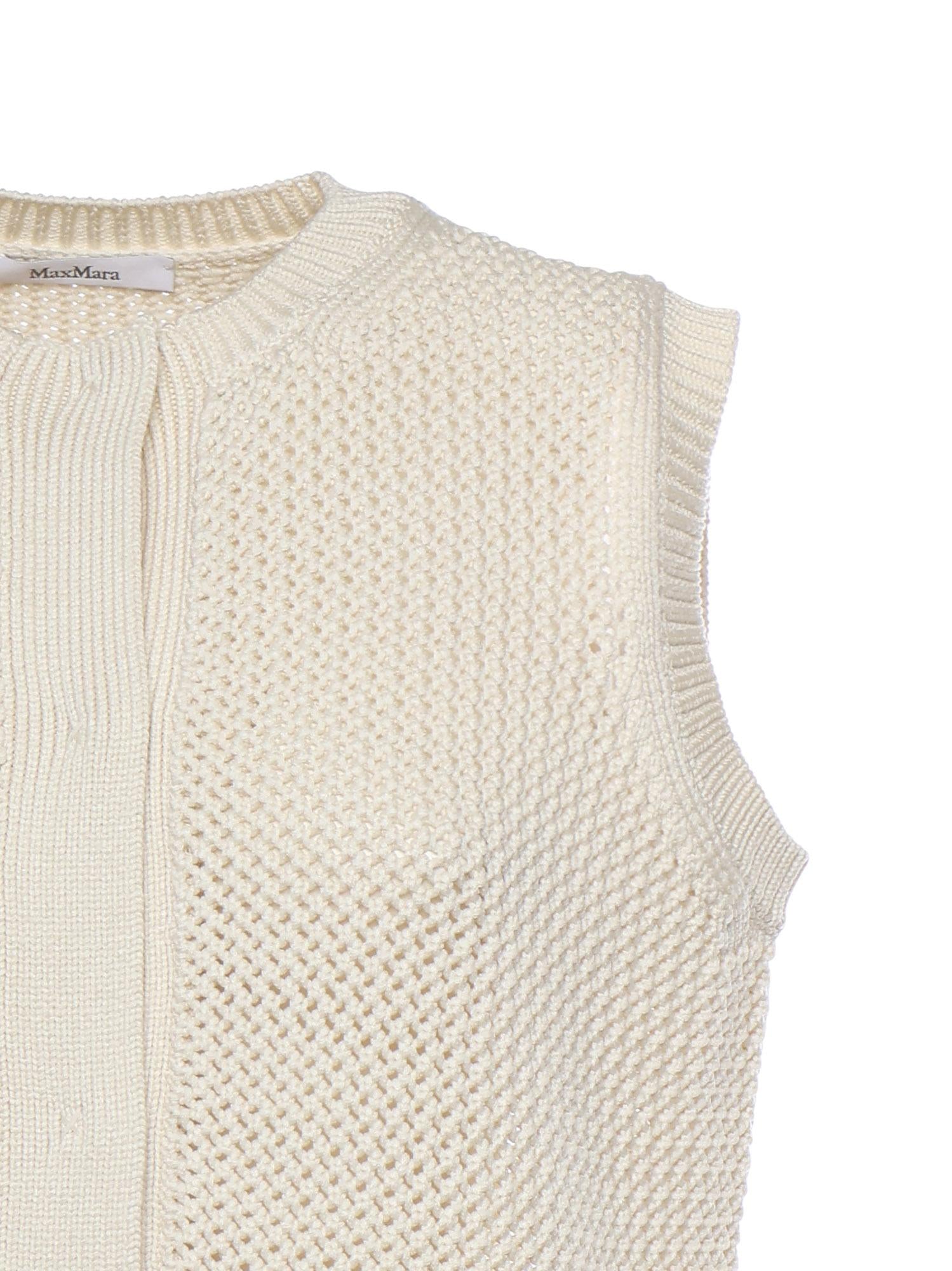 Top in misto seta 2611351018600 001 MAX MARA 