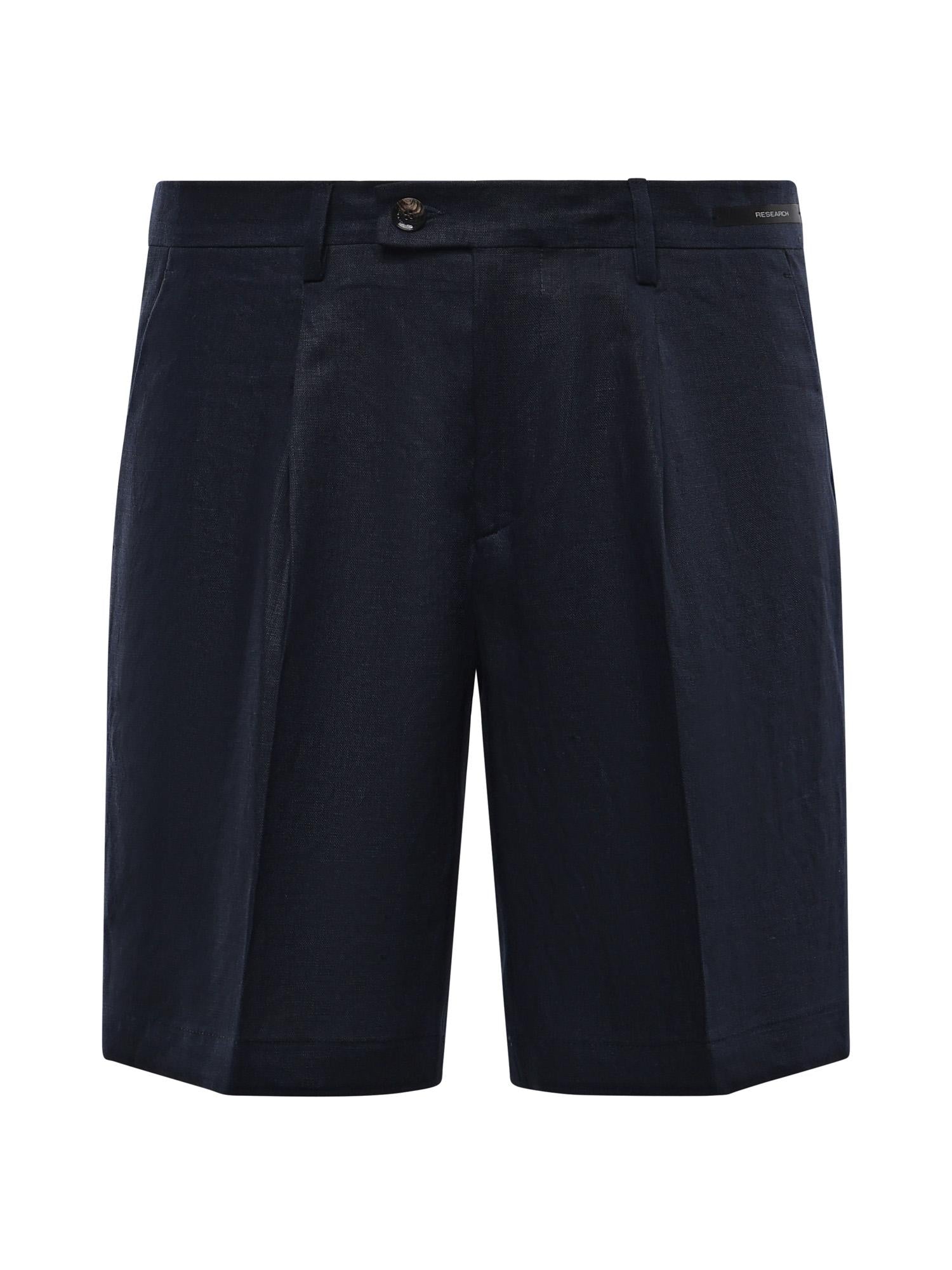 Bermuda Harry in lino con pince MCHAR3259S26B 016 MICHAEL COAL 
