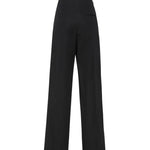 Pantaloni in lana grain de poudre compatta 771675 V3YS01002 BOTTEGA VENETA 