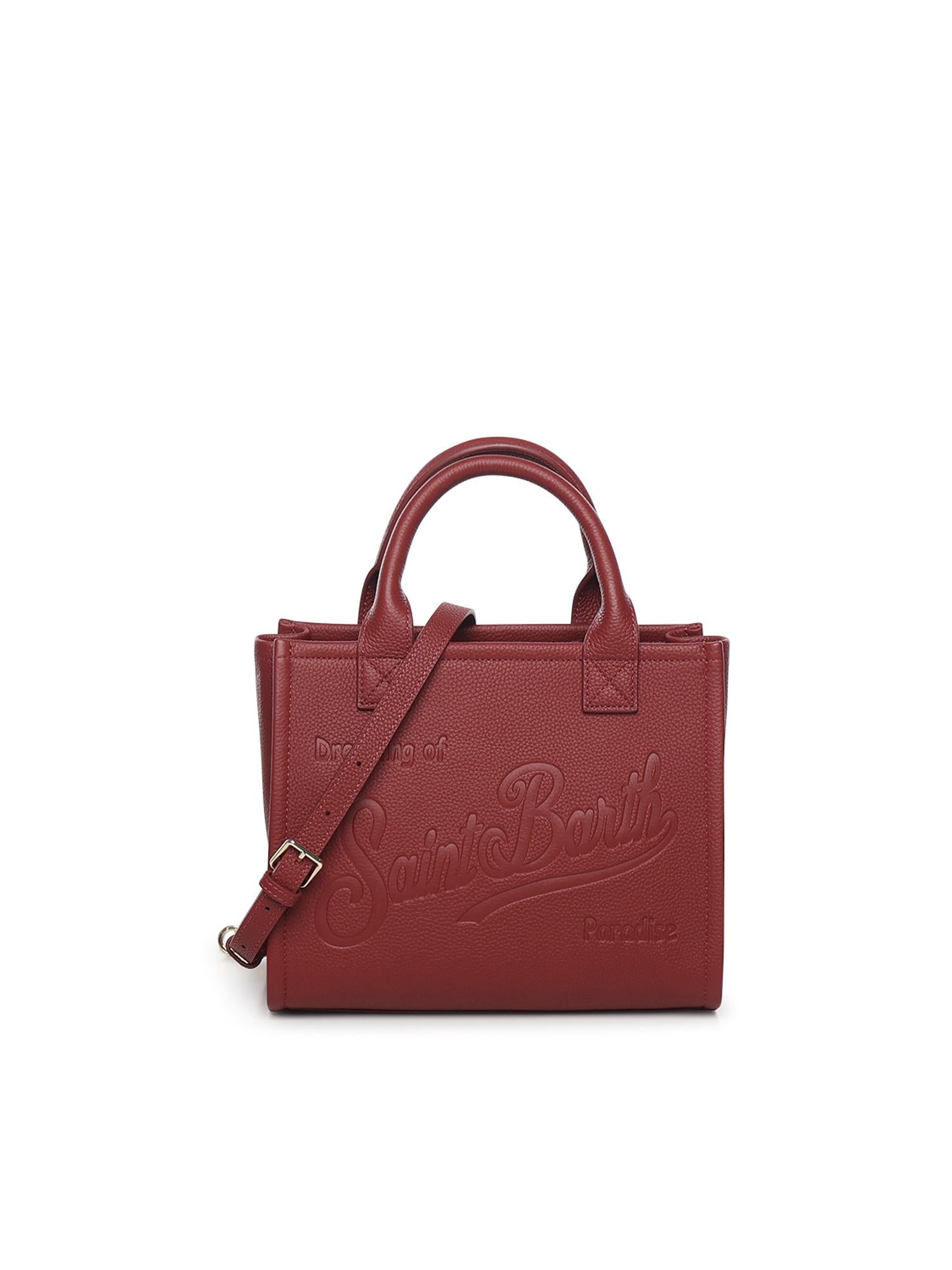 Borsa Vanity midi in pelle VANMD001 00777I MC2 SAINT BARTH 