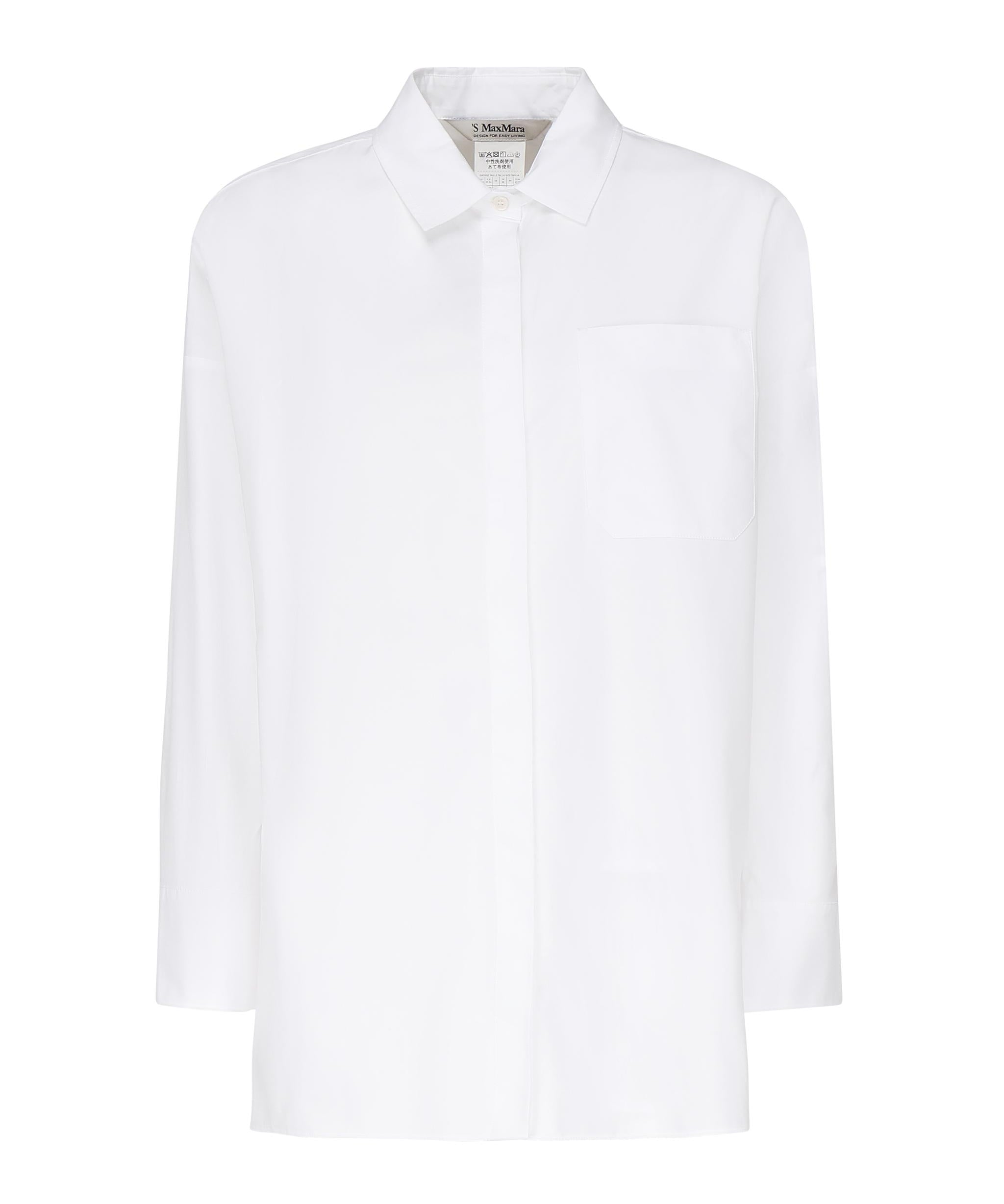 Camicia dritta in popeline 2519191013600 001 'S MAX MARA 