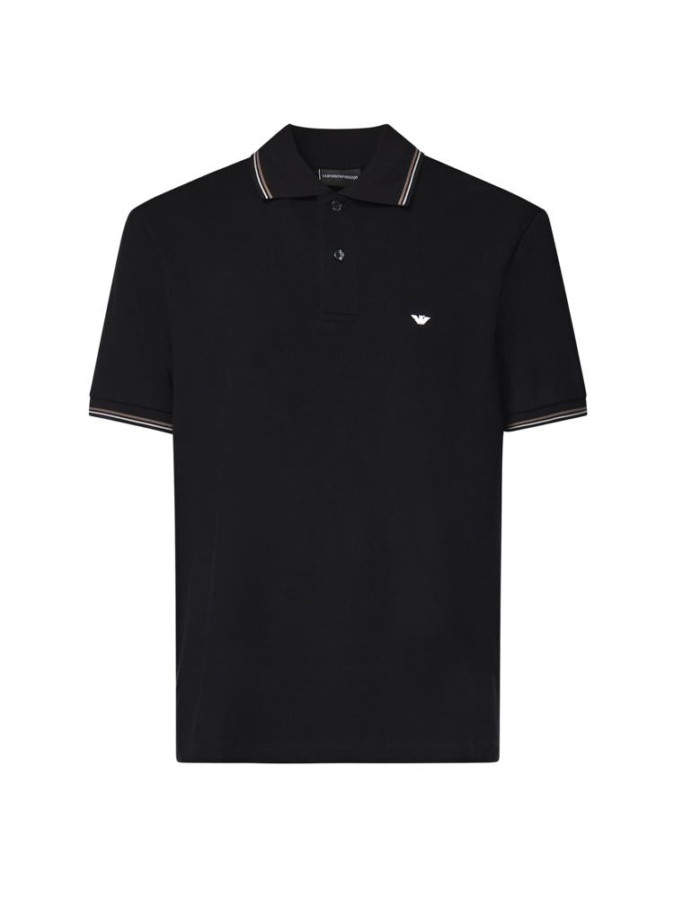 Polo in cotone con logo AF23090 EM004607UC001 EMPORIO ARMANI 