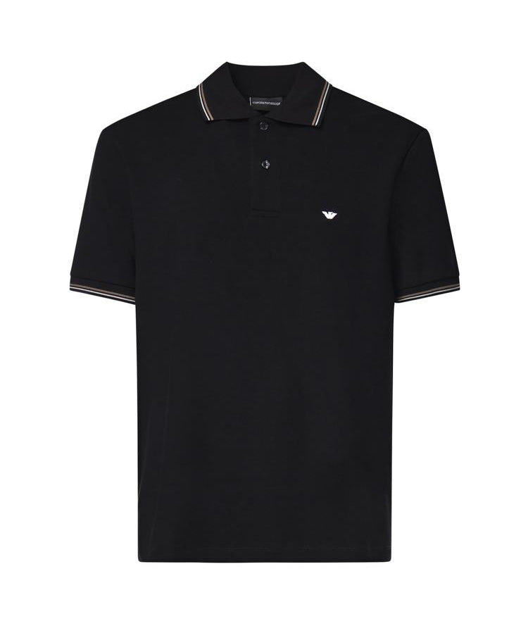 Polo in cotone con logo AF23090 EM004607UC001 EMPORIO ARMANI 