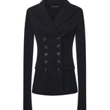 Giacca doppiopetto in panno lana F27HDT HU2BBN0000 DOLCE & GABBANA 