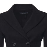 Giacca doppiopetto in panno lana F27HDT HU2BBN0000 DOLCE & GABBANA 