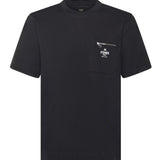 T-shirt in cotone con logo FY0936 ARYRF0QA1 FENDI 