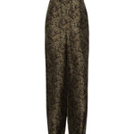 Pantaloni paisley in twill di seta 820232 Y6K901355 SAINT LAURENT 