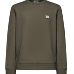 Felpa in cotone con logo LV04RG268G LDY CALVIN KLEIN 