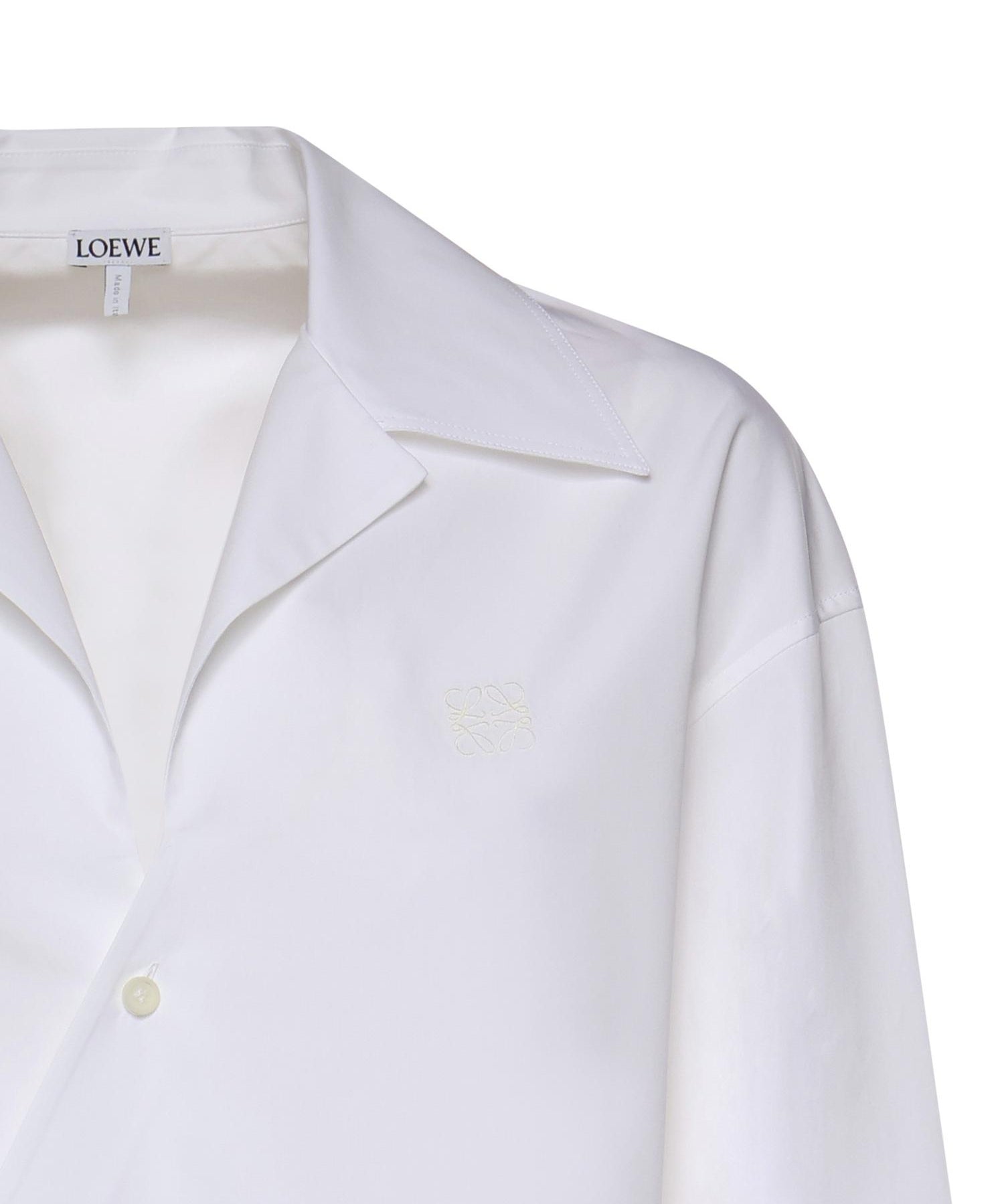Camicia asimmetrica in cotone S359Y05XEZ 2100 LOEWE 