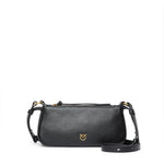 Borsa a tracolla Mini Half Moon Horizontal in pelle 105069 A0QOZ99Q PINKO 