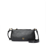 Borsa a tracolla Mini Half Moon Horizontal in pelle 105069 A0QOZ99Q PINKO 