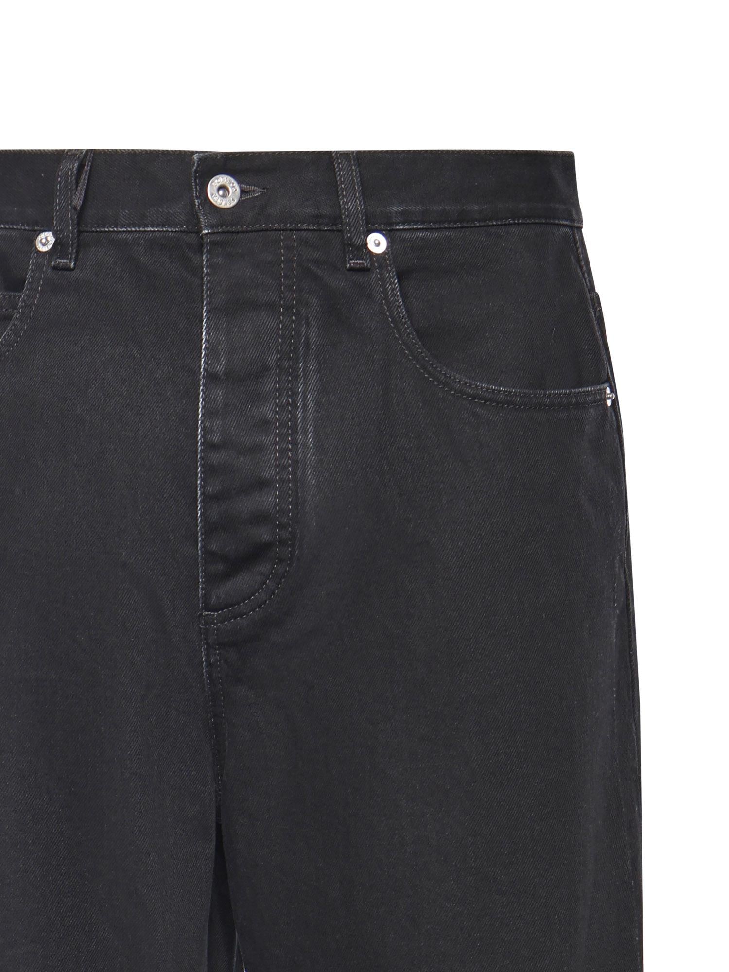 Jeans con risvolto in denim 861563 V69O01000 BOTTEGA VENETA 