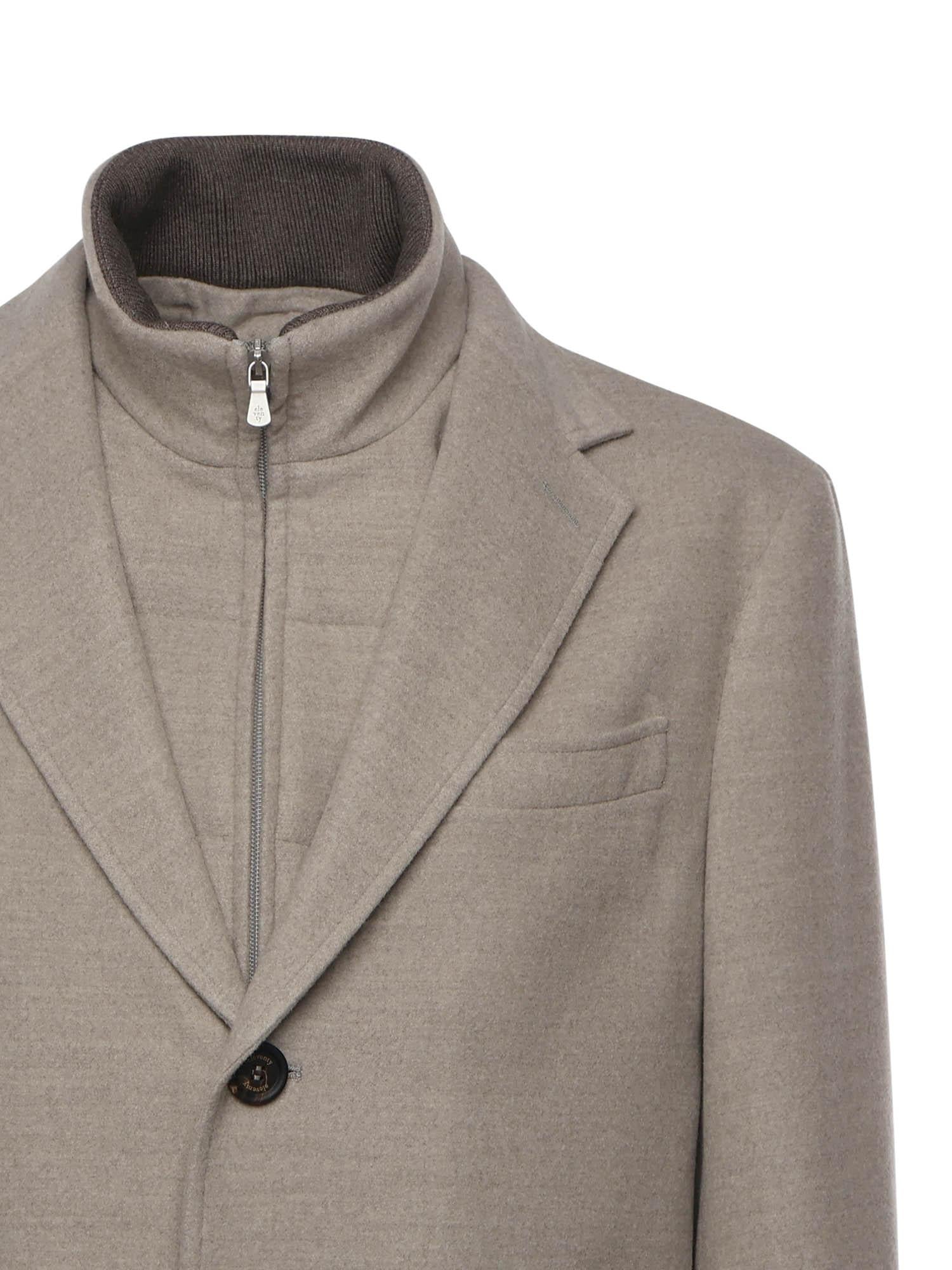 Cappotto in lana L75CAPF11TES0H111 80 ELEVENTY 