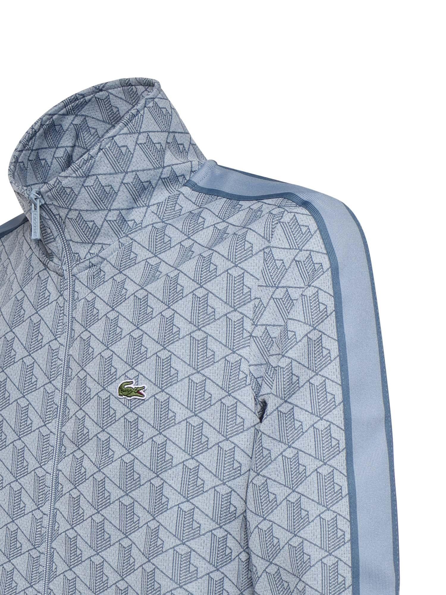 Giacca in jacquard con monogramma SH1368 1QI LACOSTE 