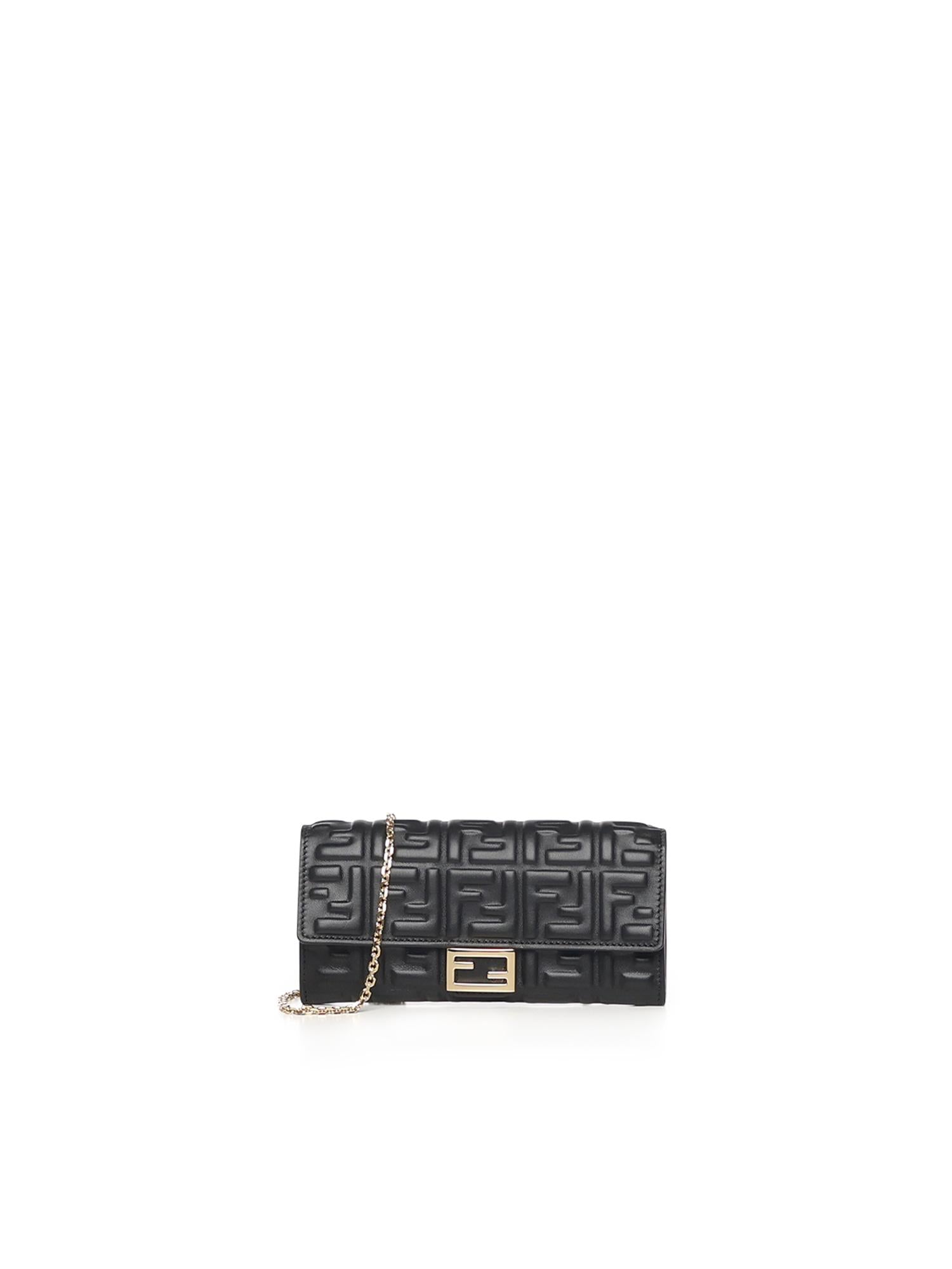 Portafoglio continental Baguette in pelle 8M0365 AAJDF0KUR FENDI 