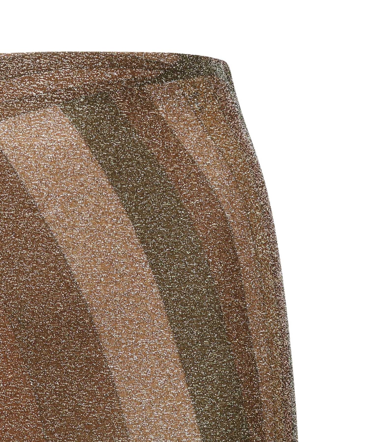 Gonna midi in jersey lamé con stampa Iride 5UJV11 5U867993 PUCCI 