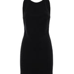 Miniabito Carmen in crêpe T190140A TNP263BLACK THE ANDAMANE 
