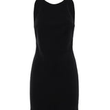 Miniabito Carmen in crêpe T190140A TNP263BLACK THE ANDAMANE 