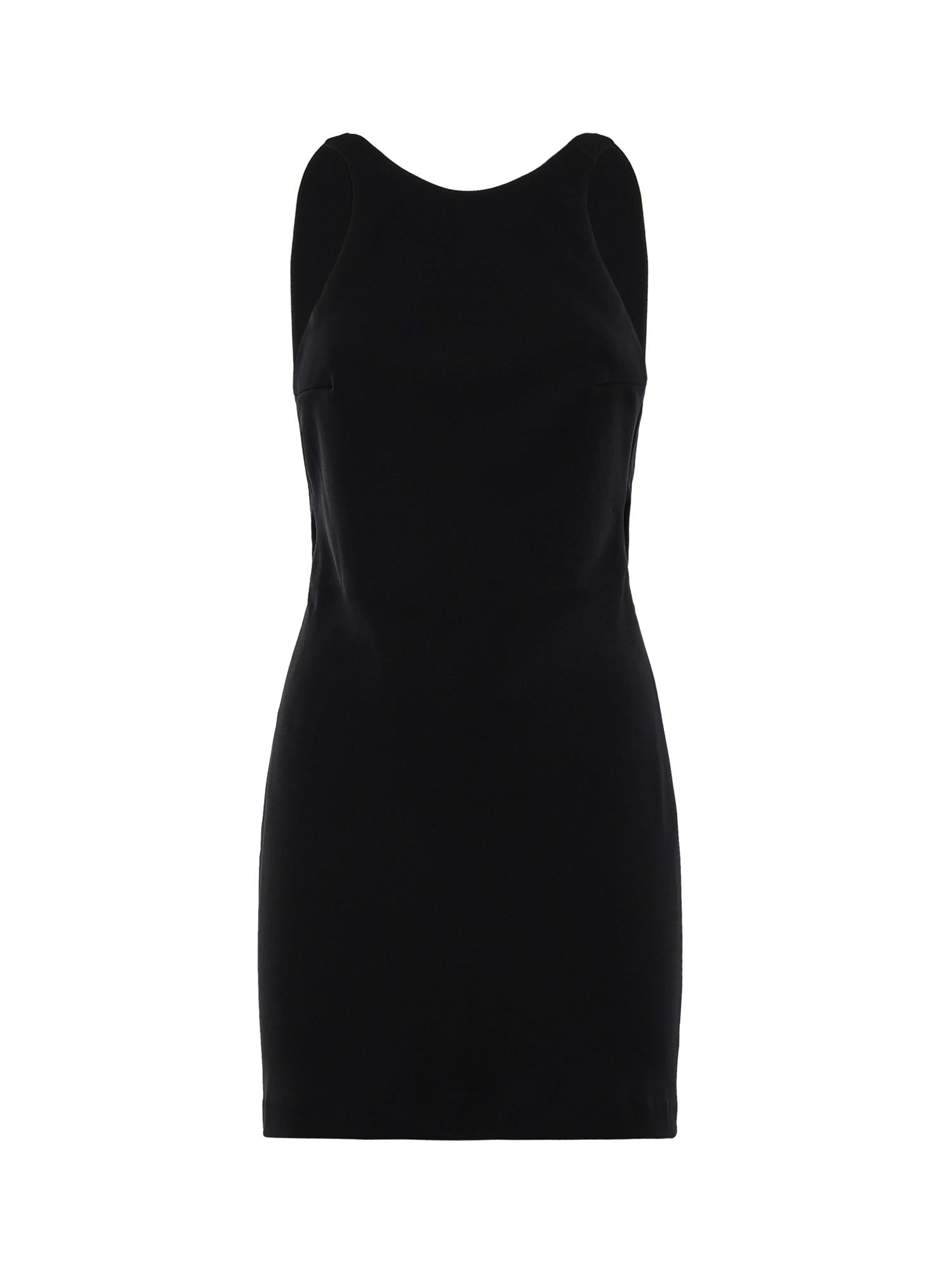 Miniabito Carmen in crêpe T190140A TNP263BLACK THE ANDAMANE 