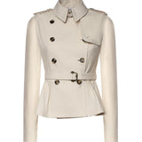 Giacca trench Isabella in cotone 8120786 C4013 BURBERRY 