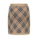 Minigonna in lana Check 8110604 C1309 BURBERRY 