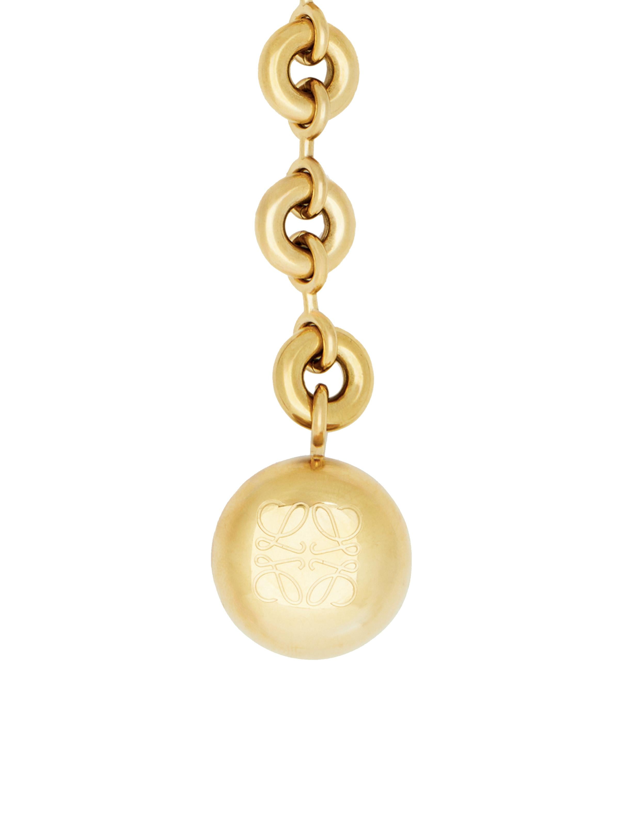 Cintura a catena Donut in ottone E564244X01 8130 LOEWE 