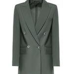 Blazer doppiopetto in lana e seta 2611041092600 003 MAX MARA 