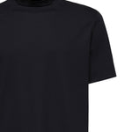 T-shirt girocollo in cotone AIGUE -BLU GIULIANO GALIANO 