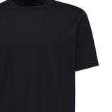 T-shirt girocollo in cotone AIGUE -BLU GIULIANO GALIANO 