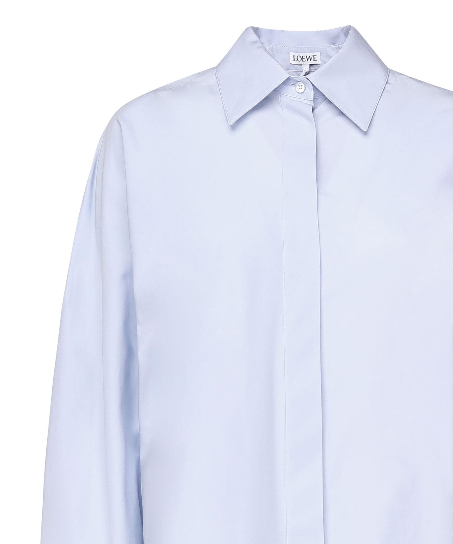 Camicia in popeline di cotone S540Y05XA1 6410 LOEWE 