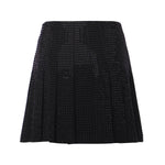 Minigonna con strass 105926 A287Z99 PINKO 