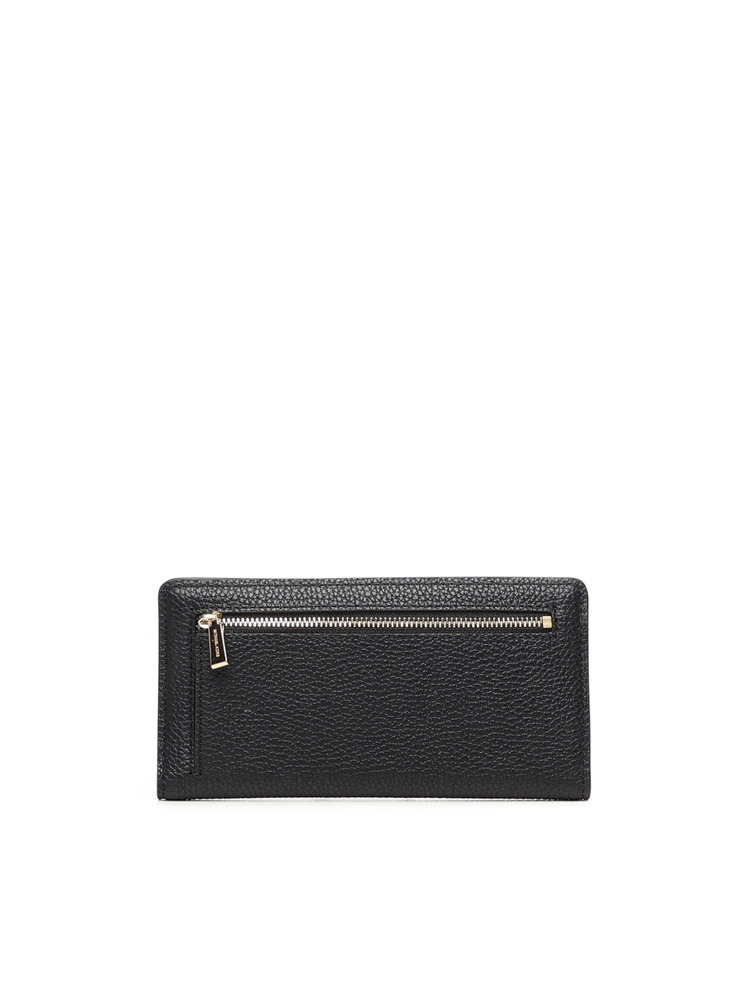 Portafoglio Bryant in pelle con logo 32S5GYTP3L 001 MICHAEL MICHAEL KORS 