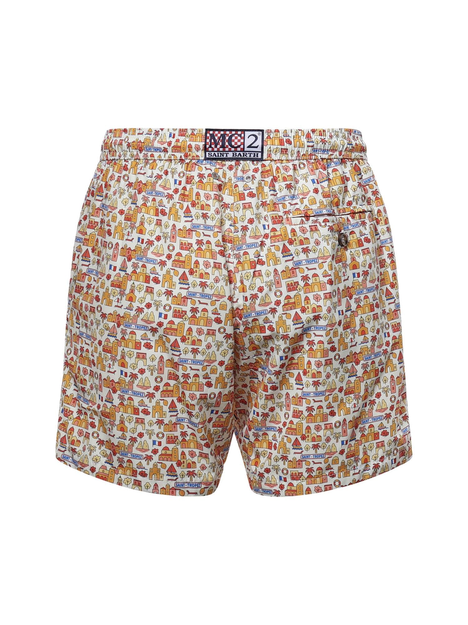 Costume mare con stampa LIG0003 08240L MC2 SAINT BARTH 