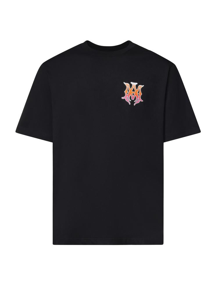 T-shirt con logo in cotone AMTOJR1170 001 AMIRI 