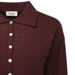 Maglia polo in viscosa<BR/> DK9210 TERRA OTTOD'AME 