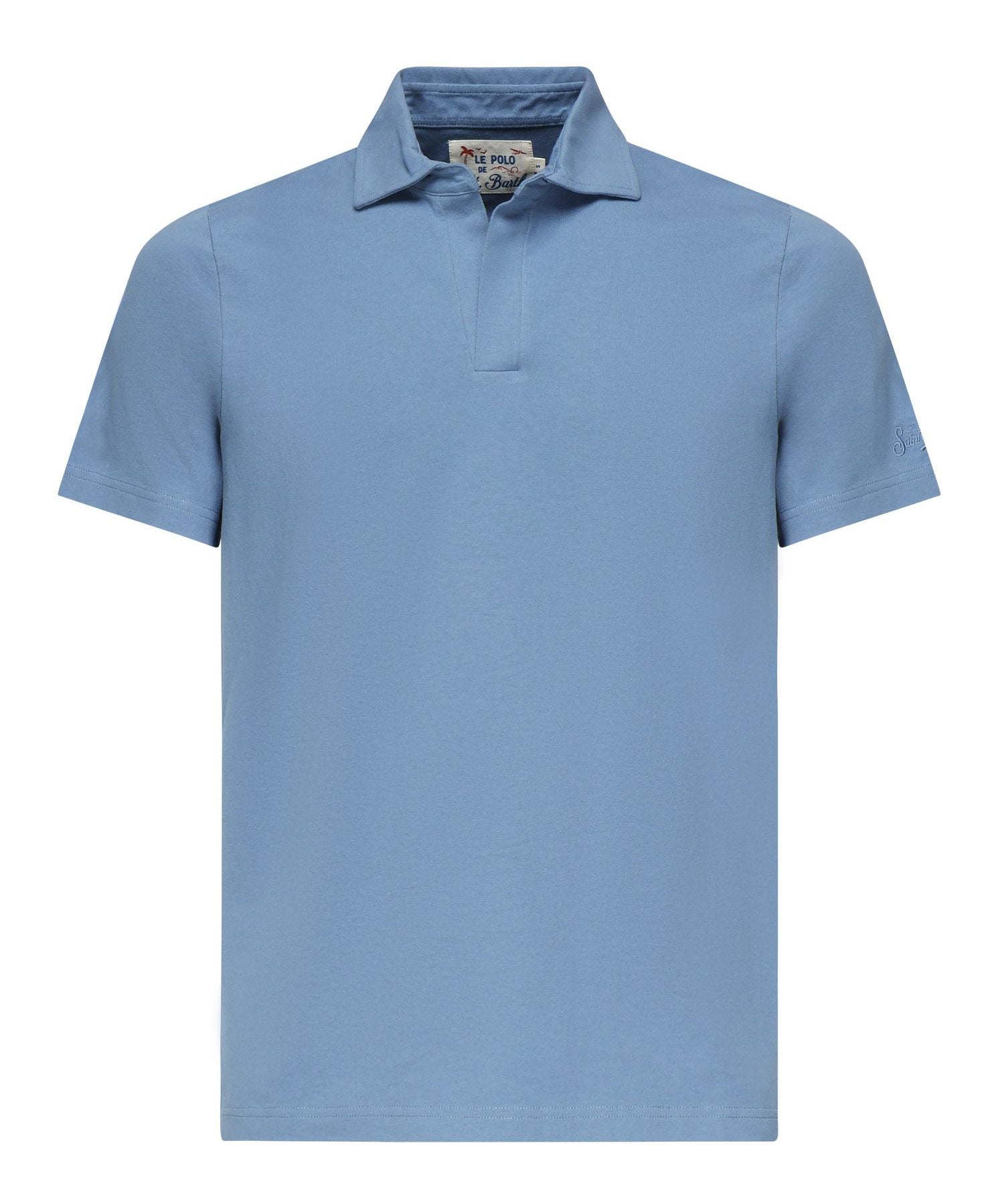Polo Brighton con logo BRGH001 00110H MC2 SAINT BARTH 