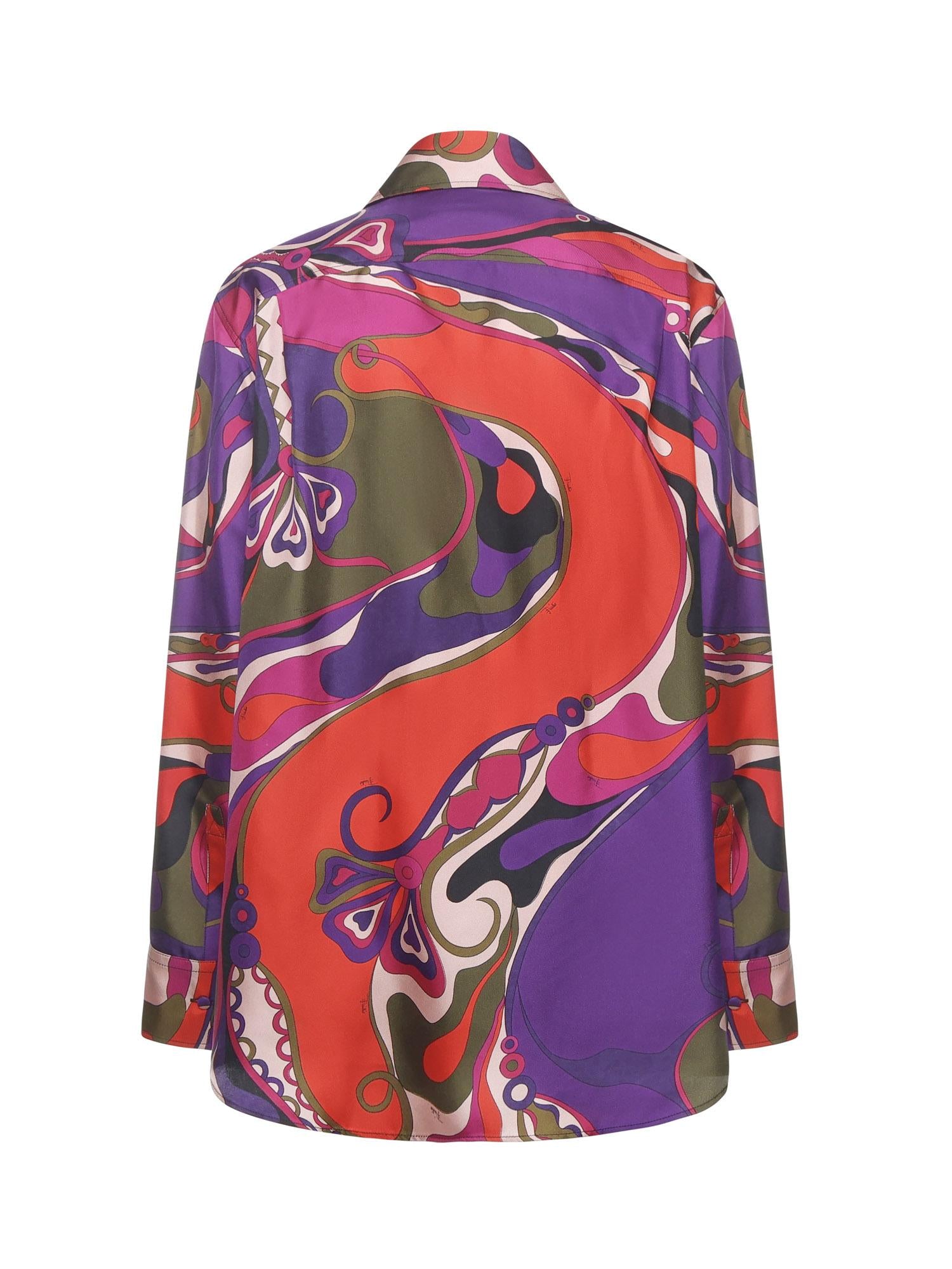 Camicia in seta 5URJ10 5U731017 PUCCI 