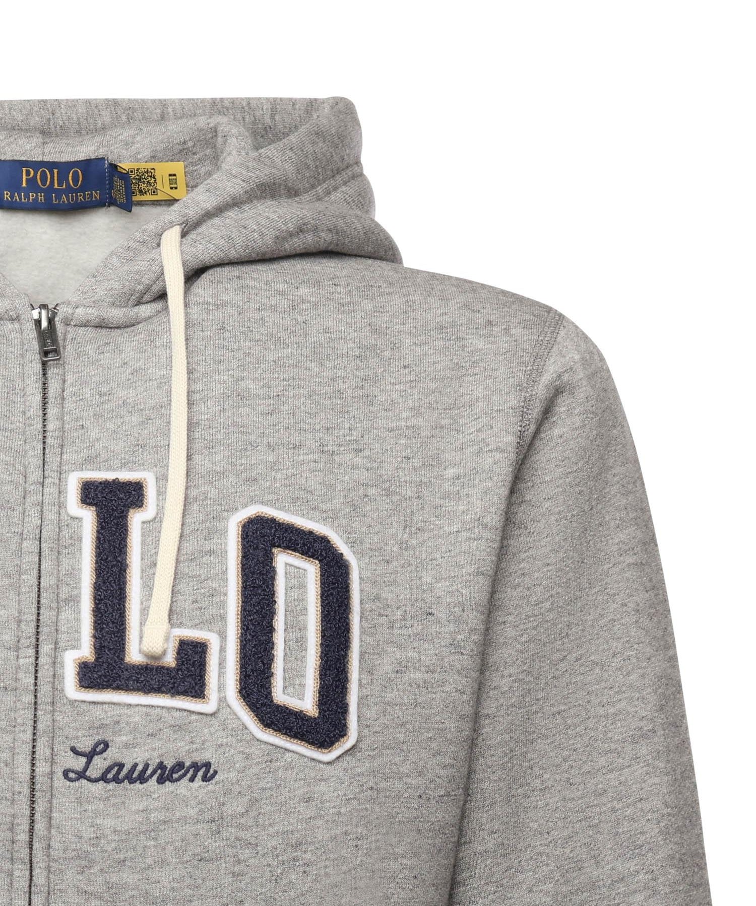 Felpa con zip e logo 710981151 001 POLO RALPH LAUREN 