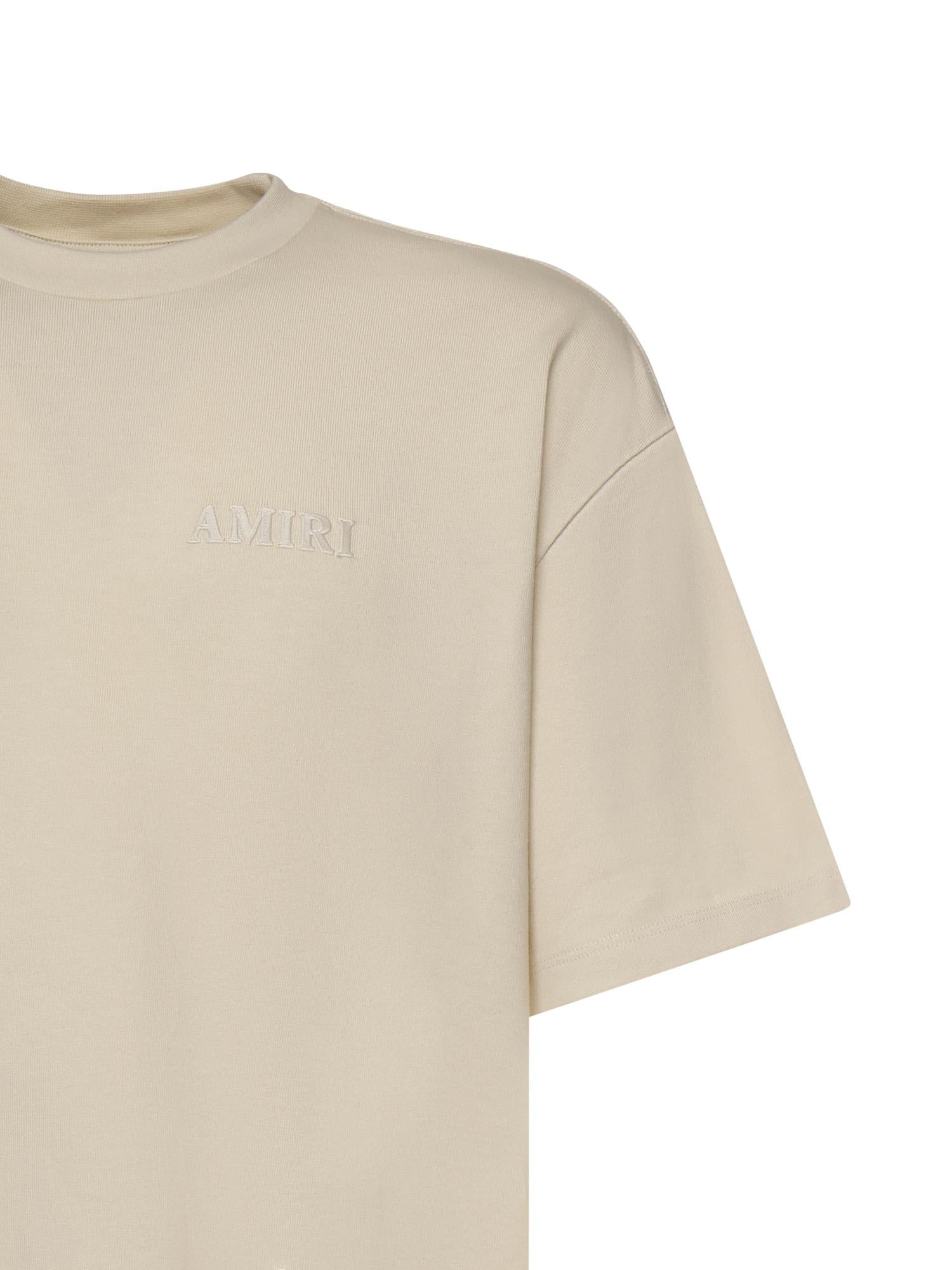T-shirt in cotone con logo AMJYTE1061 699 AMIRI 