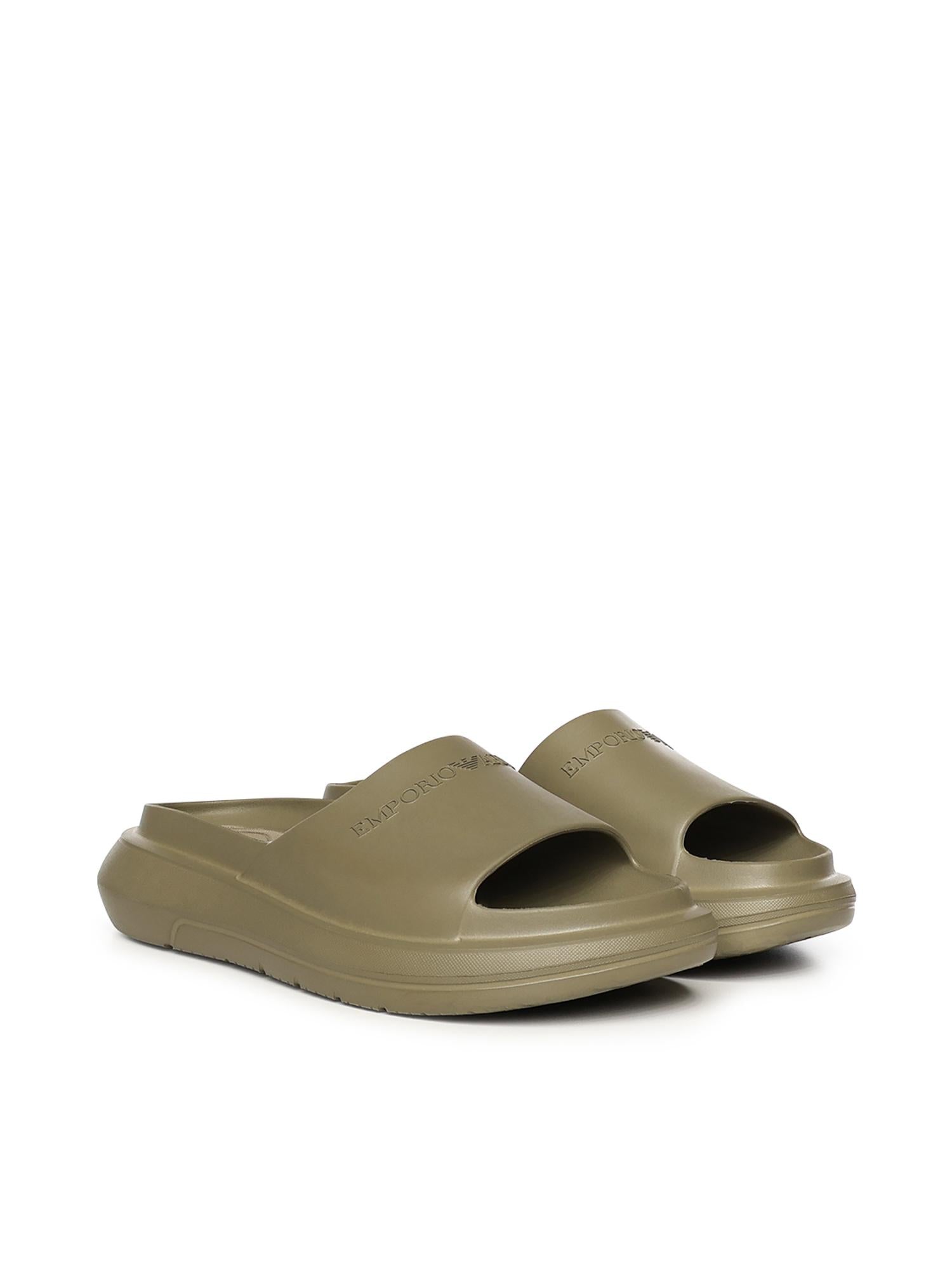 Sandali con logo EM005960 AF26000U6253 EMPORIO ARMANI 