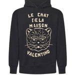 Felpa con patch Le Chat De La Maison 7V3MF28N B339RA VALENTINO GARAVANI 