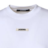 T-shirt in cotone Gros Grain TSW00155AJ00124 100 JACQUEMUS 